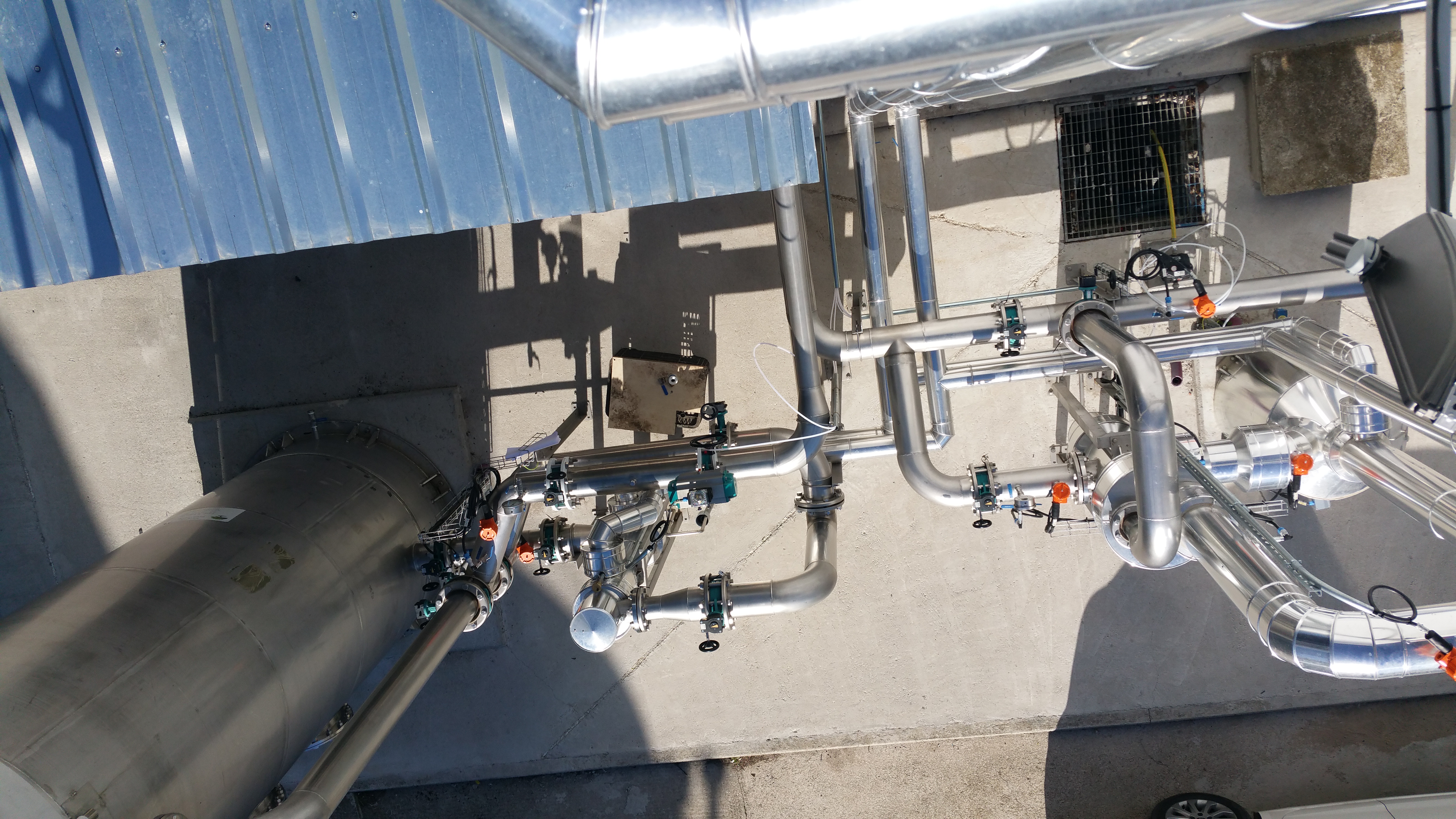 BTS-MPdry. Technology for biogas captures and cleaning