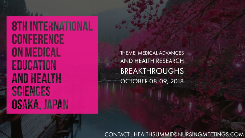seeking 8th International Conference on Medical Education and Health Sciences