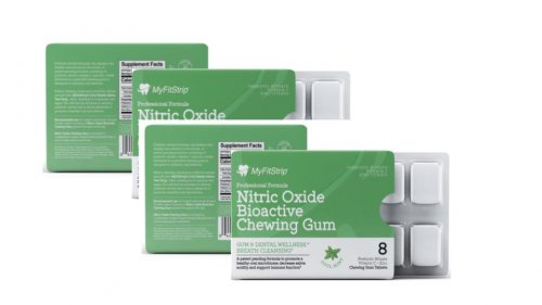 Nitric Oxide Chewing Gum Delivering in the Oral Cavity