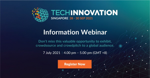 Information Webinar - TechInnovation SINGAPORE 2021