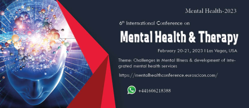 6th International Conference on Mental Health & Therapy