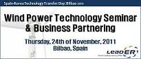 On/offshore Wind Energy Technology Seminar and Business Partnering, Bilbao (Spain)