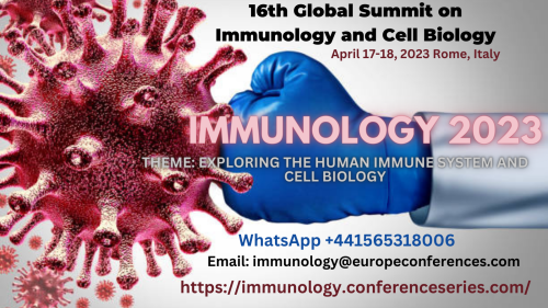 16th Global Summit on  Immunology and Cell Biology