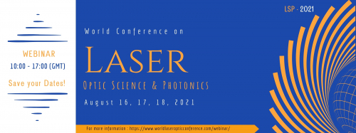 World Conference on Laser Optic Science & Photonics (LSP 2021)