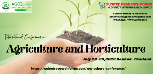 International Conference on Agriculture and Horticulture