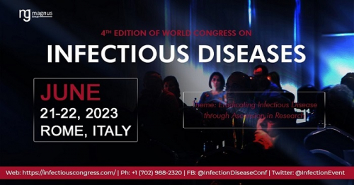 4th Edition of World Congress on Infectious Diseases