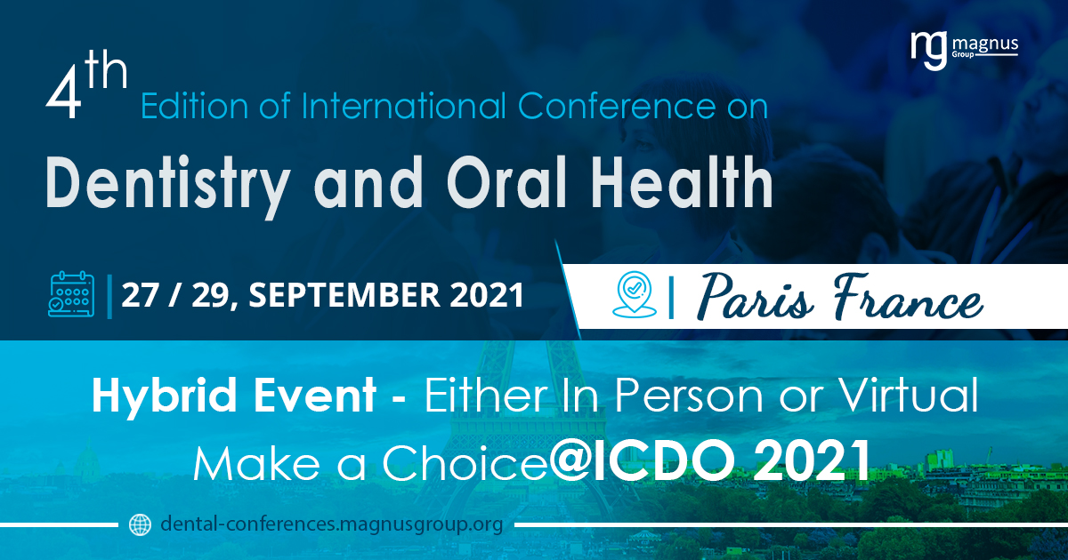 4th Edition of International Conference on Dentistry and Oral Health